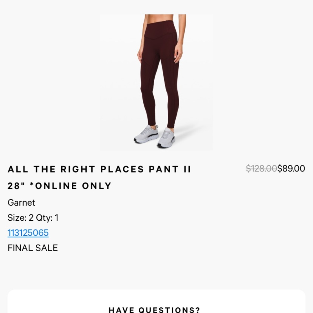 lululemon-All the right places legging